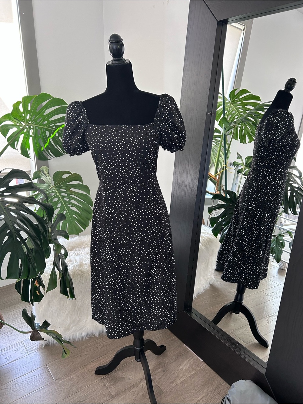 Polka Dots Shein Dress size XS NWOT